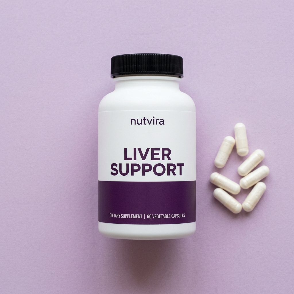Nutvira Liver Support flatlay